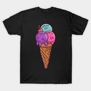 Cartoon  ice cream T-Shirt